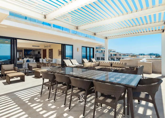 Three Bdr Penthouse Ocean Front-villa La Valencia * Cabo San Lucas